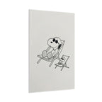 Relaxing Dog Lounge Canvas