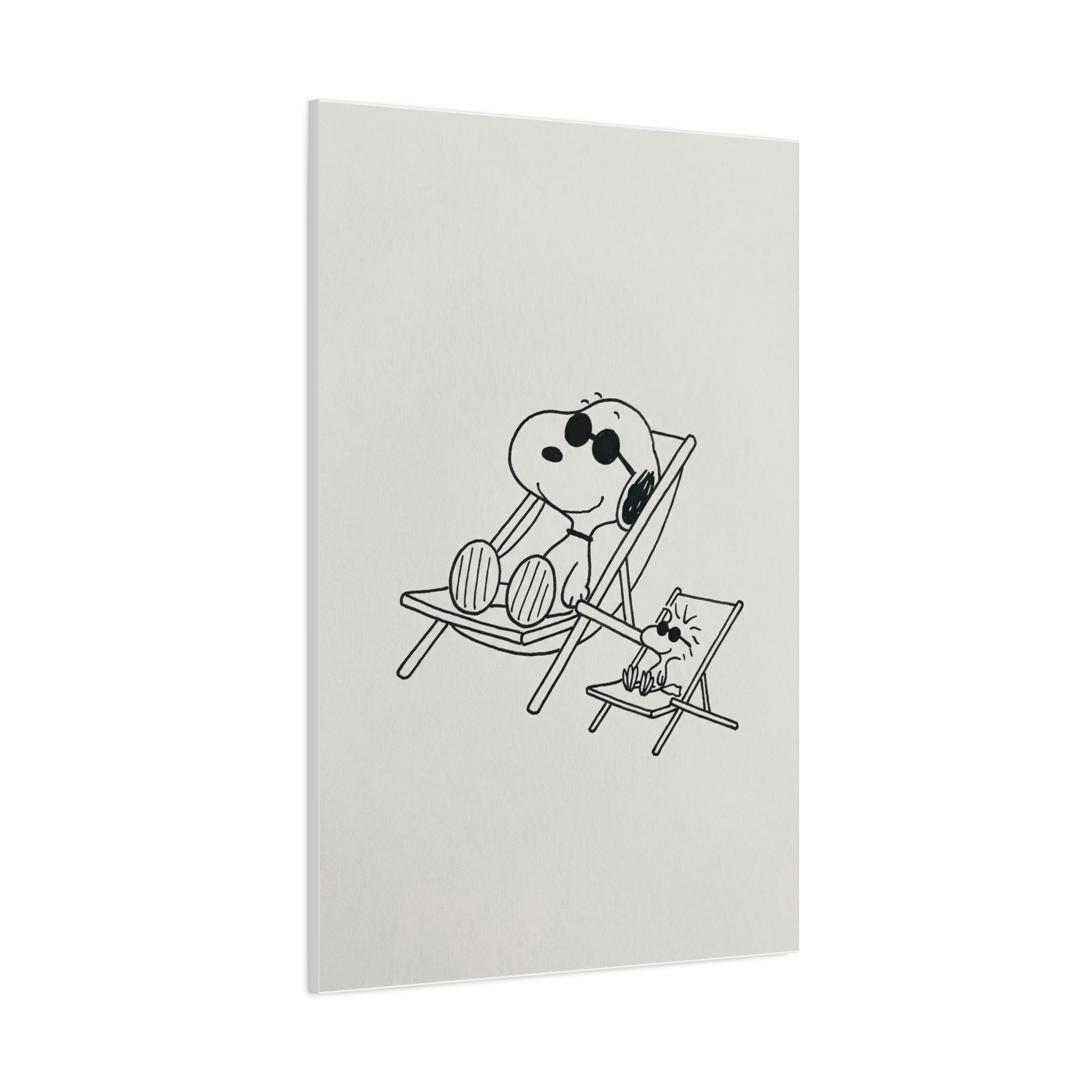 Relaxing Dog Lounge Canvas