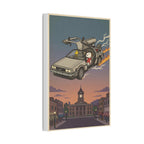 Time Traveling Dog Canvas