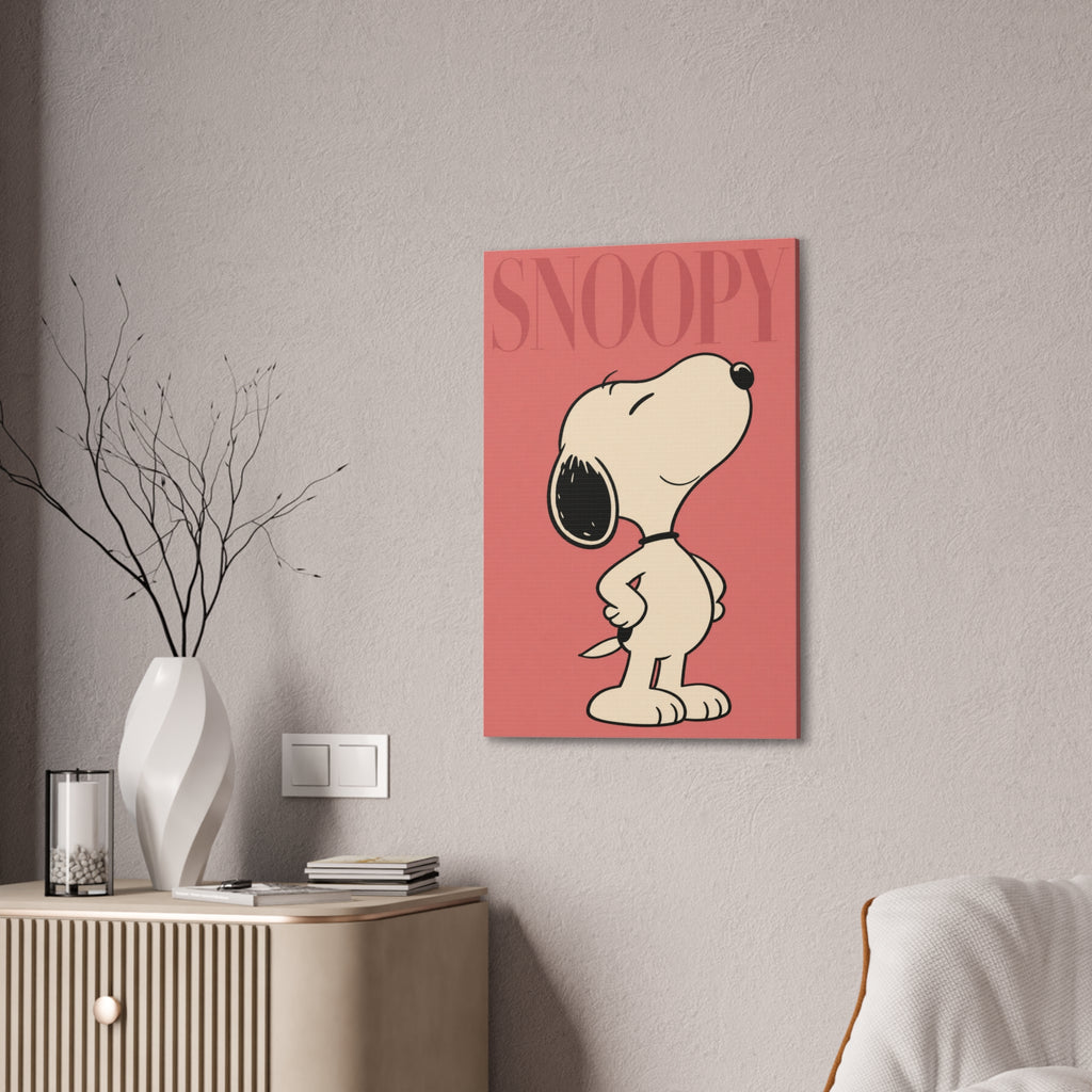 Snoopy Pose Canvas