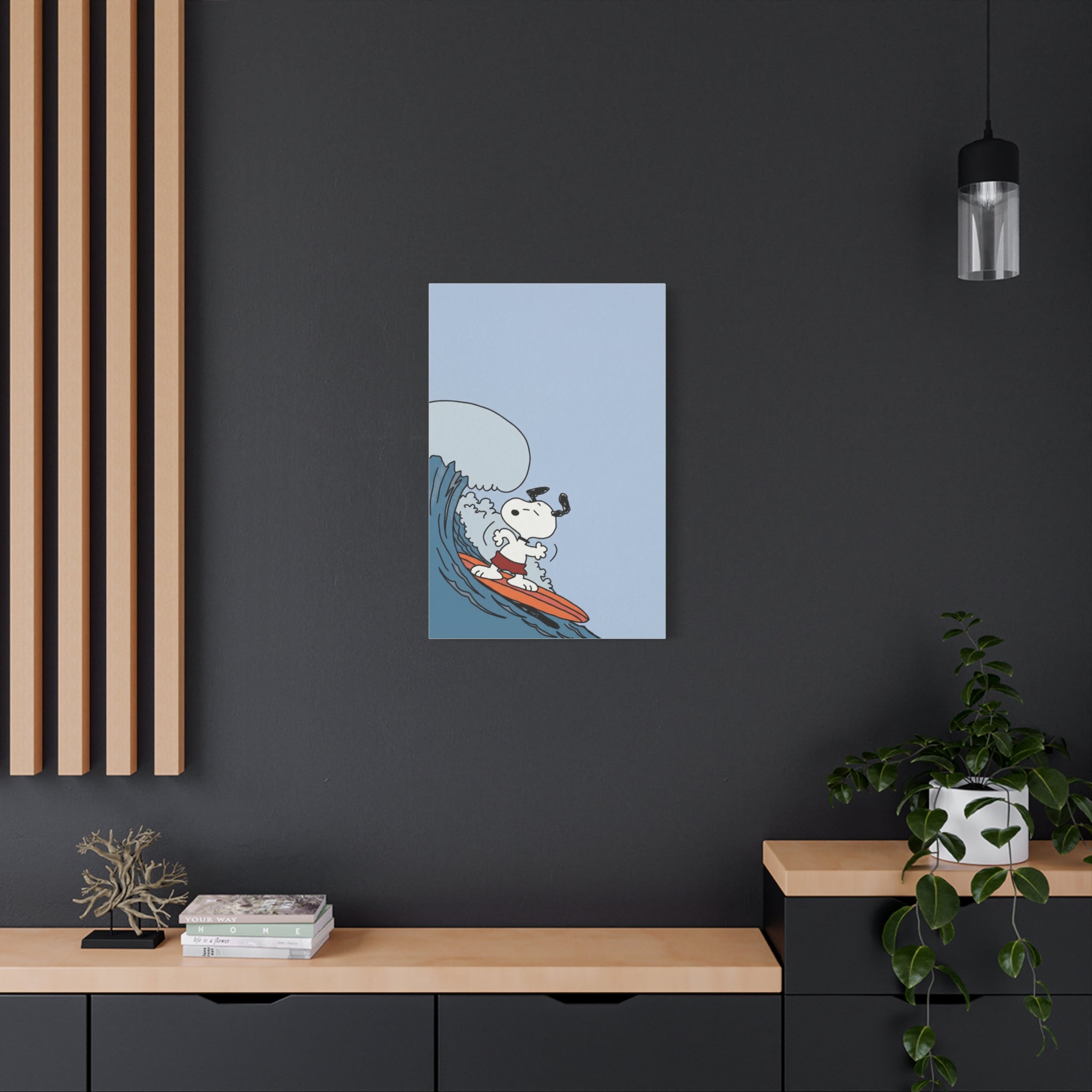 Summer Surf Poster Canvas