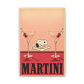 Snoopy Martini Poster Canvas