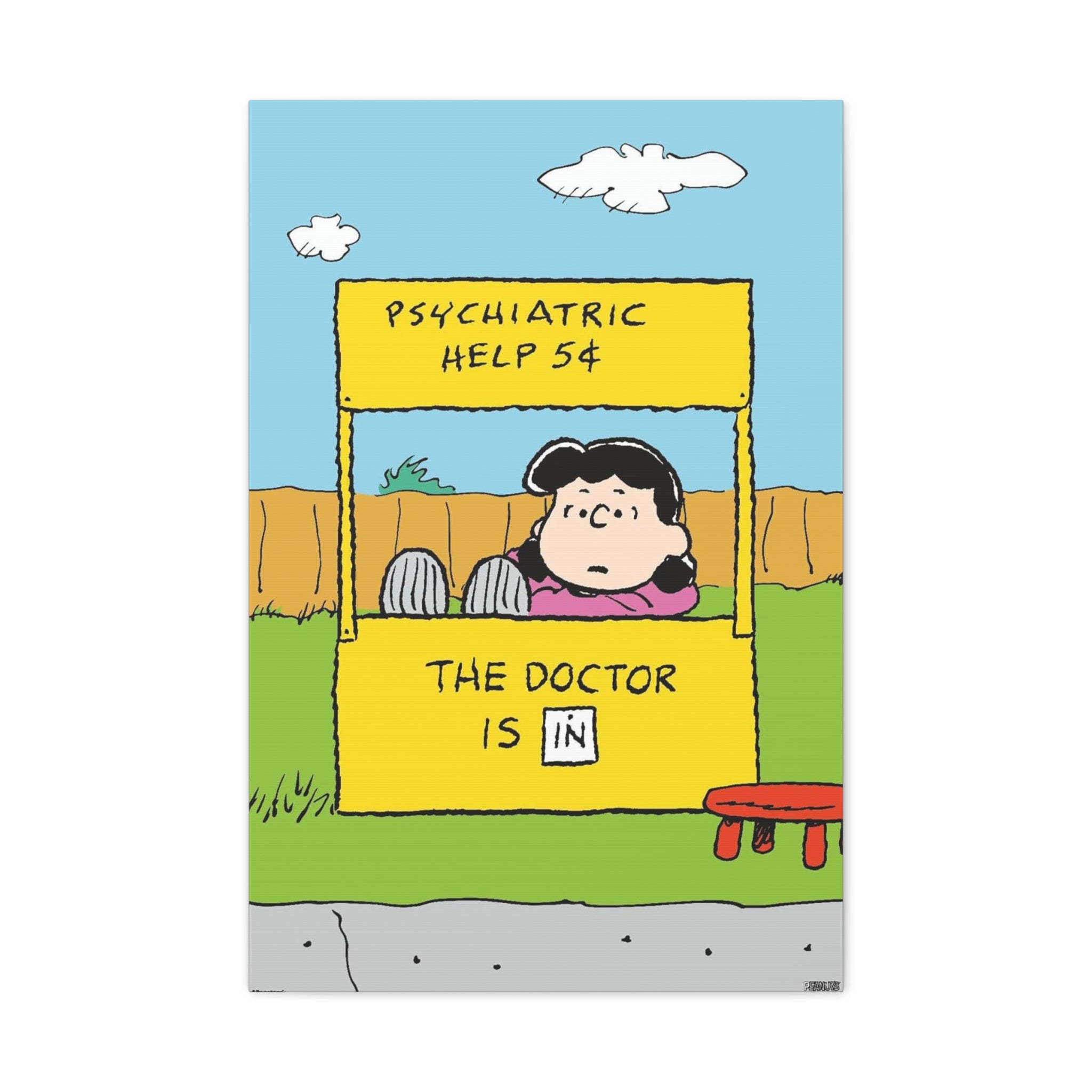 Lucy Psychiatric Help Canvas