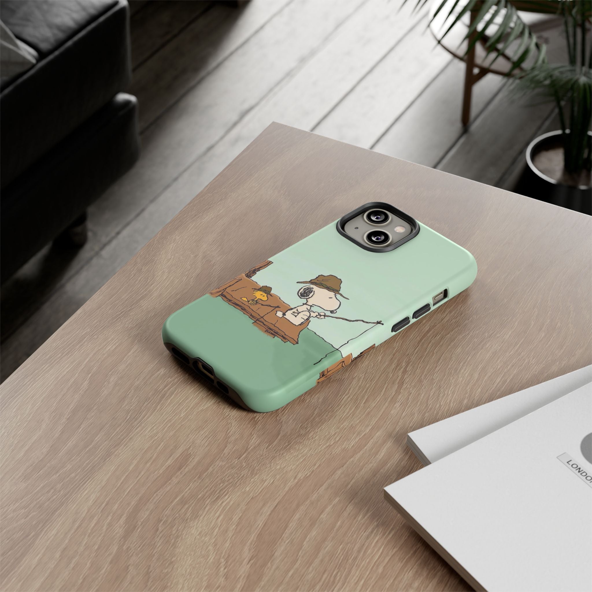 Snoopy Fishing Phone Case