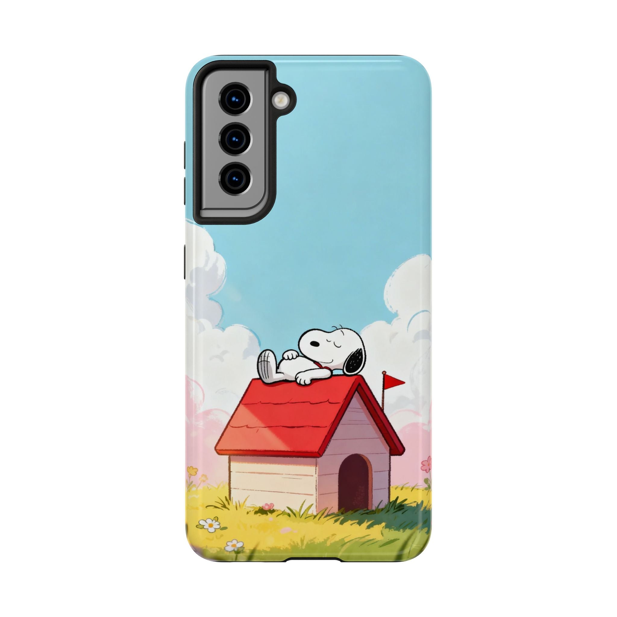 Relaxing Doghouse Phone Case