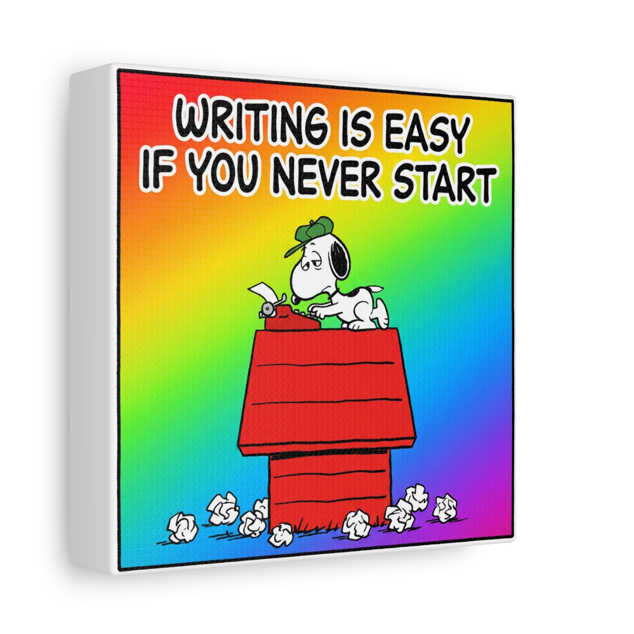 Writing Is Easy Canvas