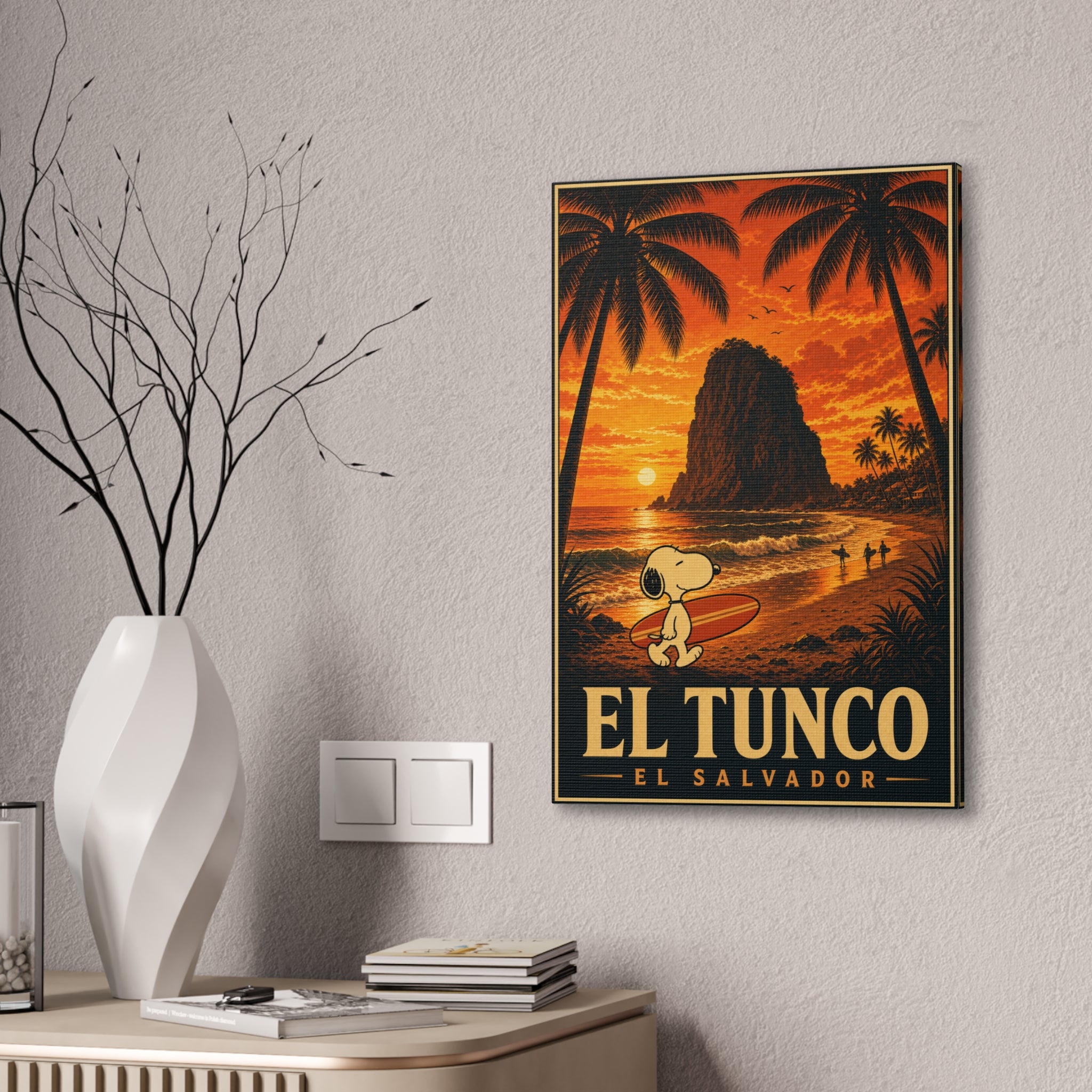El Tunco Surf Canvas
