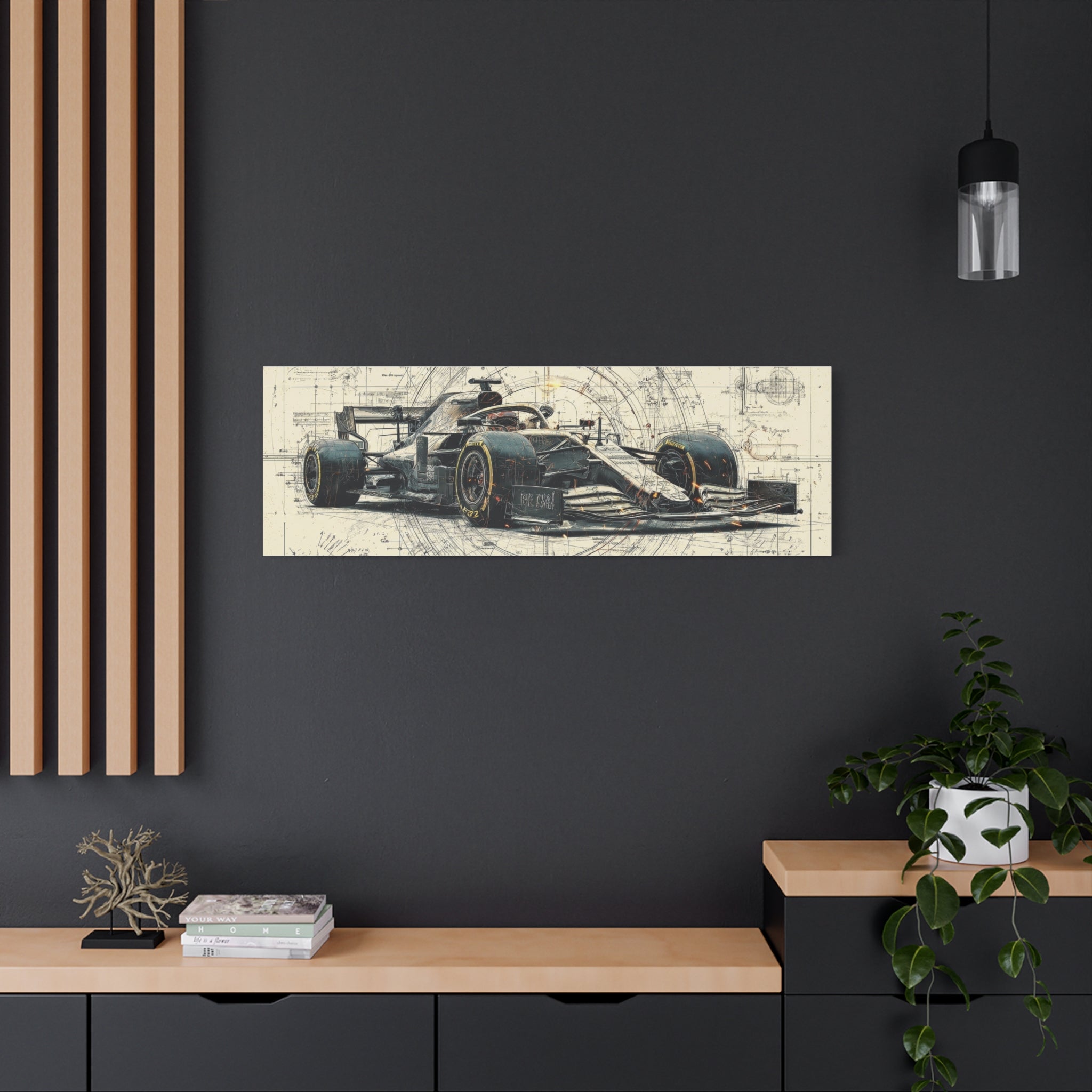 Formula Racecar Canvas
