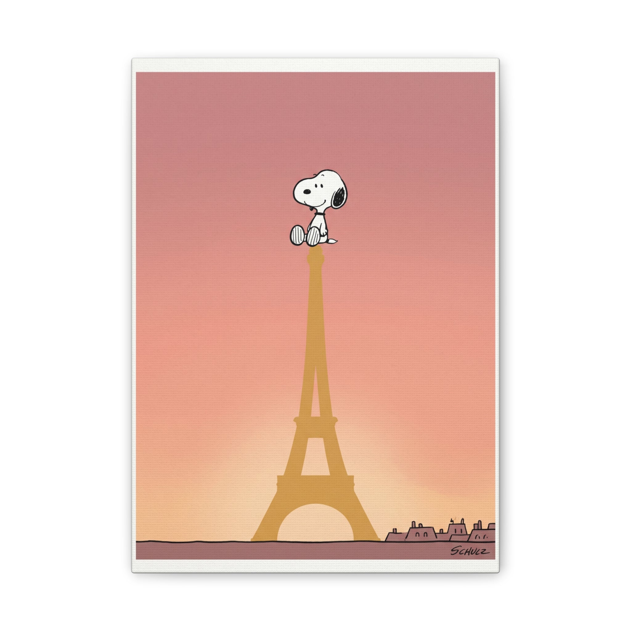 Eiffel Tower Canvas