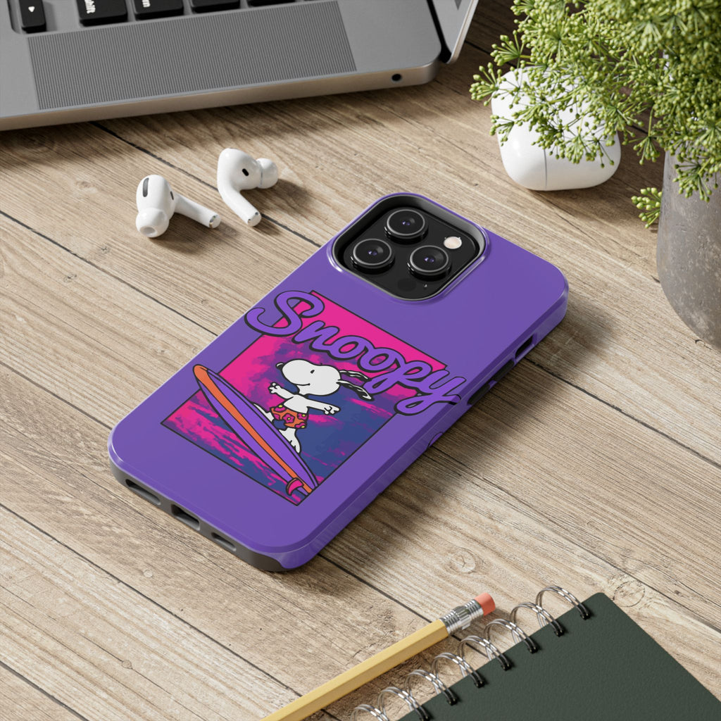 Purple Surf Phone Case