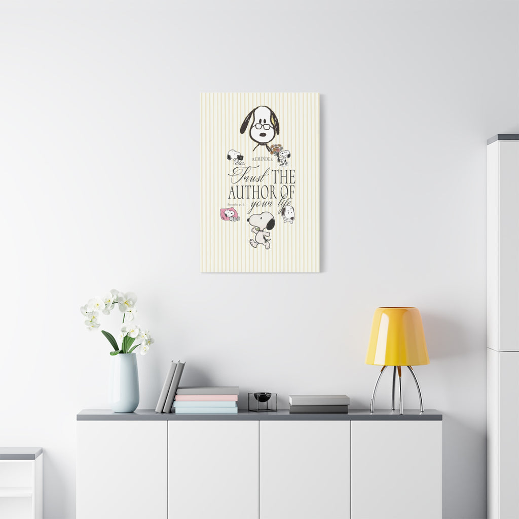 Author Of Your Life Canvas