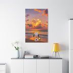 Woodstock Beach Sunset Canvas
