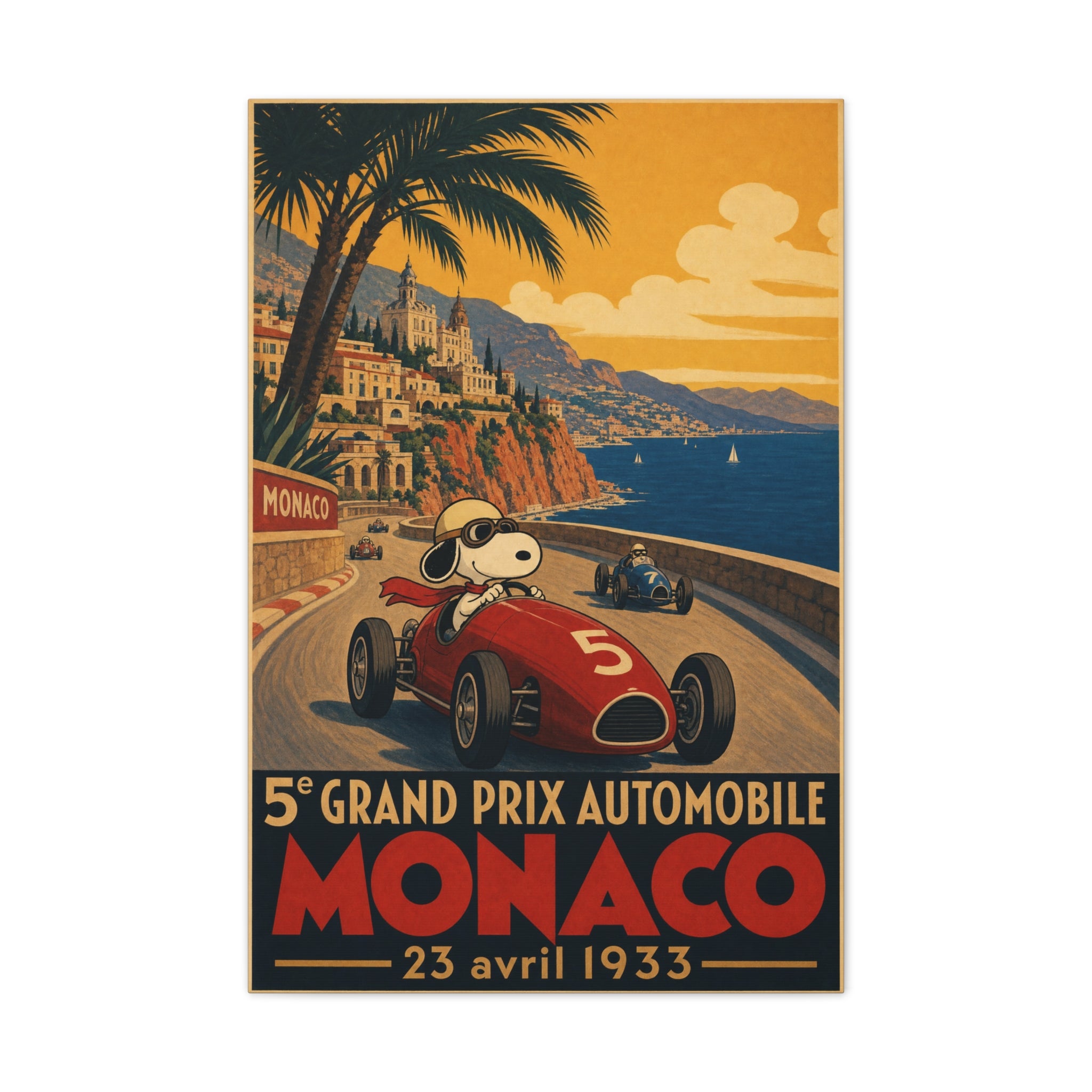 Monaco Grand Prix Canvas