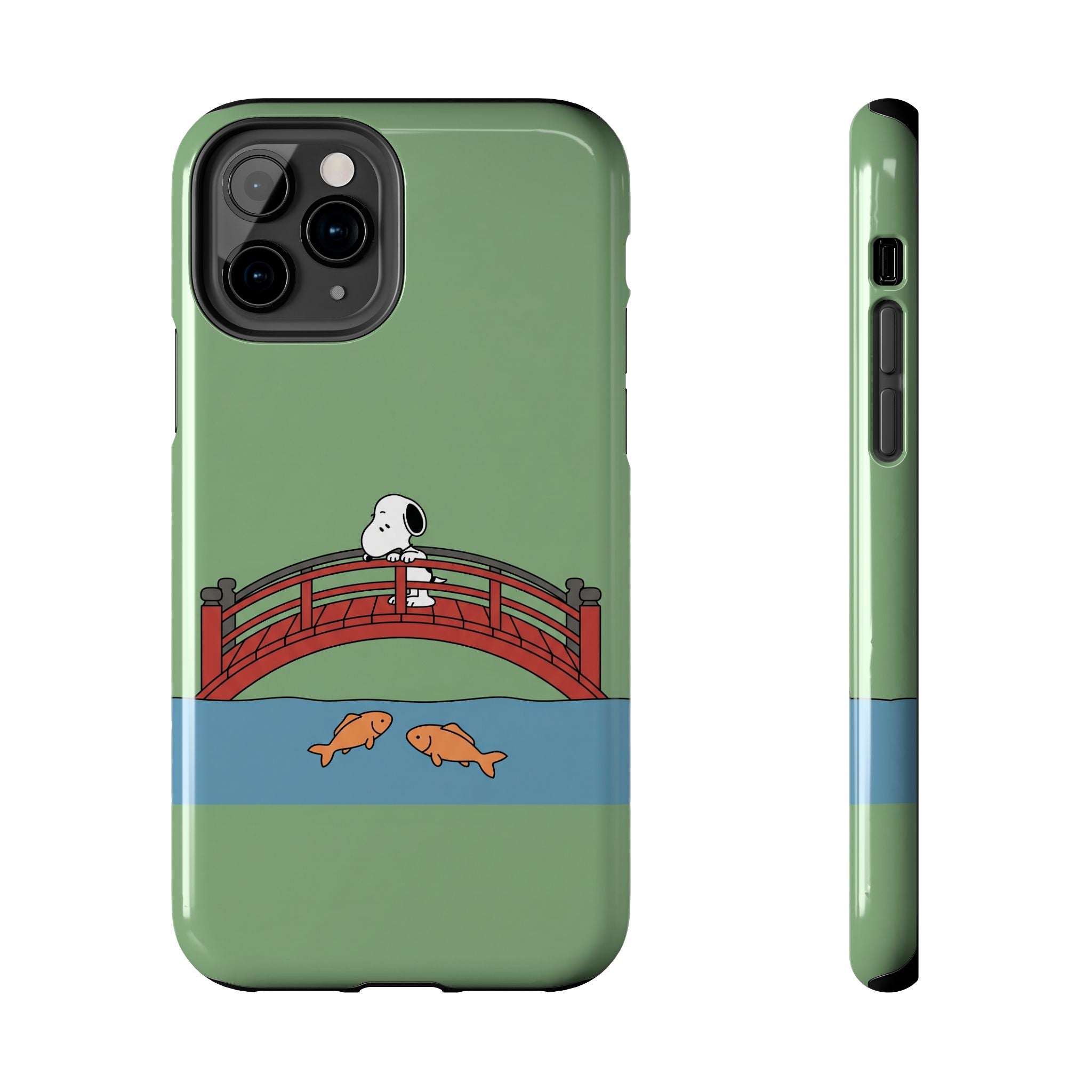 Koi Bridge Phone Case