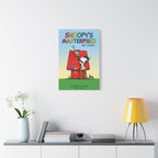 Painting Doghouse Canvas