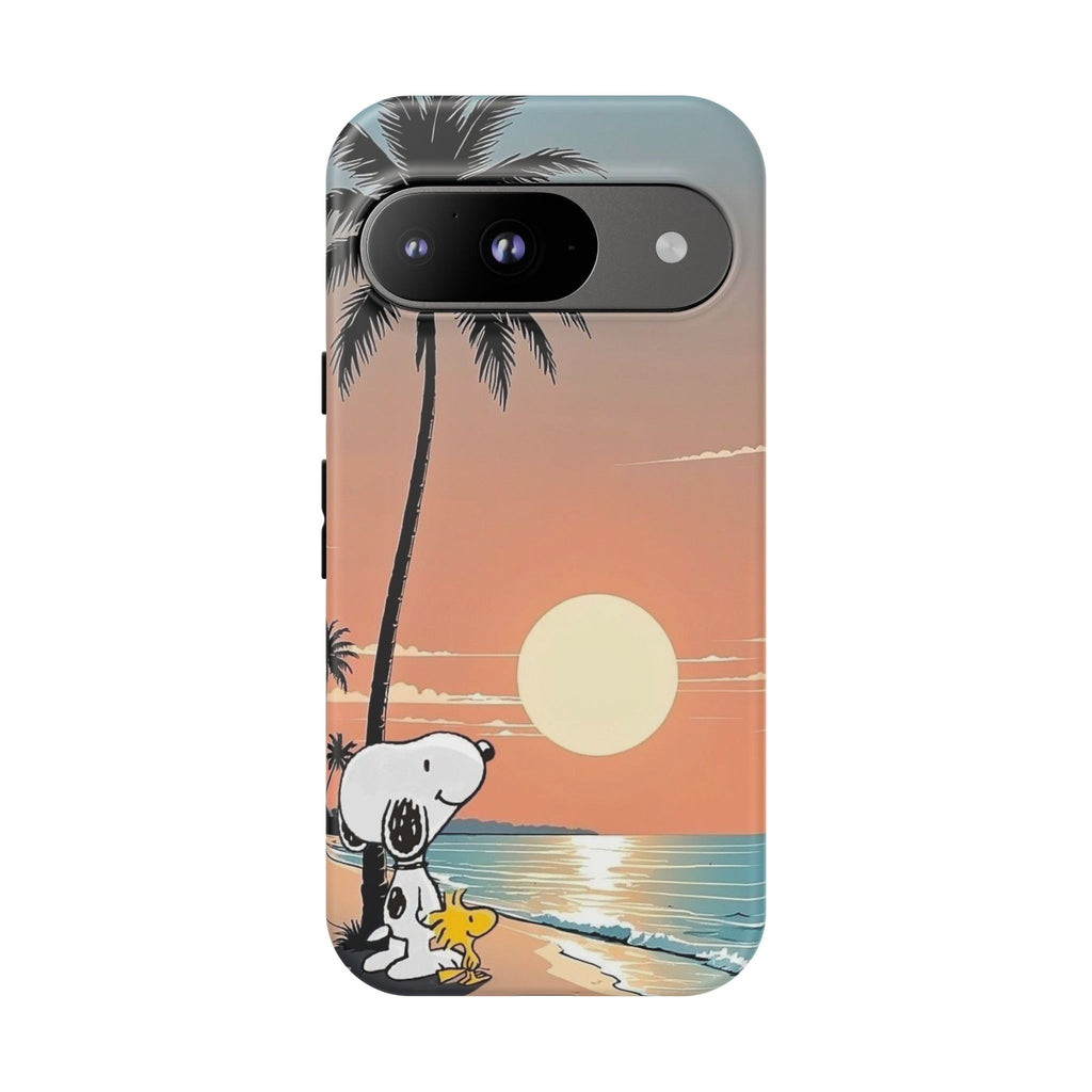 Snoopy Beach Sunset Phone Case