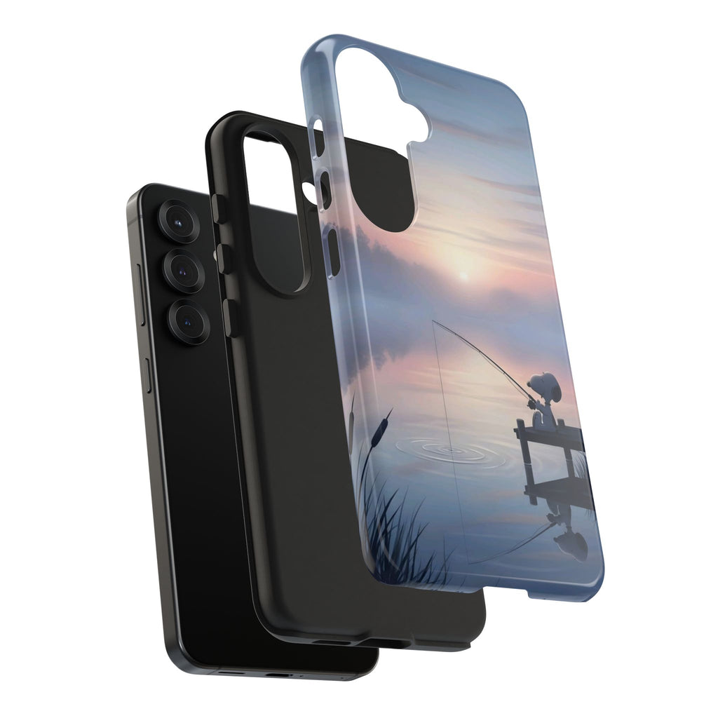 Sunset Fishing Phone Case