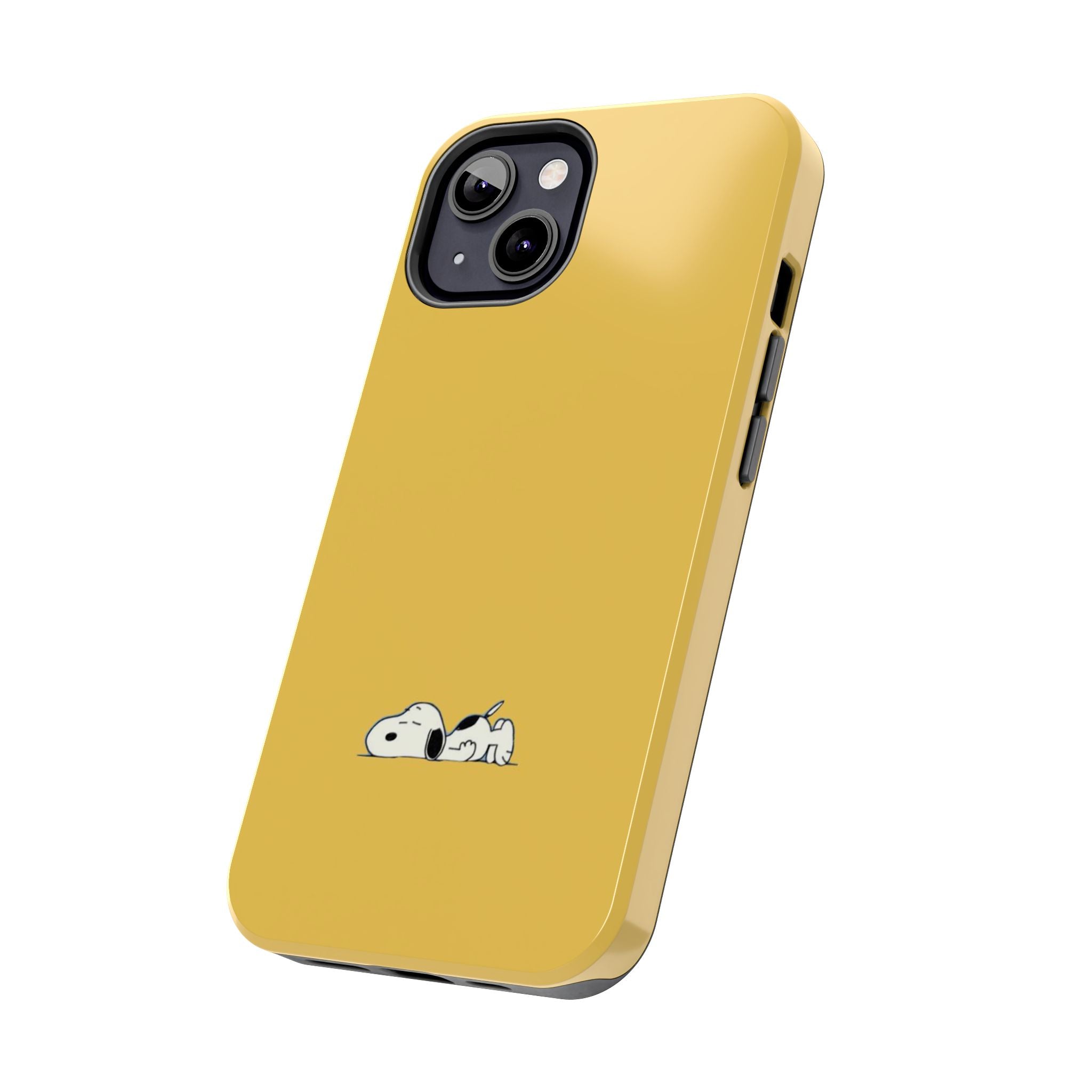 Sleeping Snoopy Yellow Phone Case