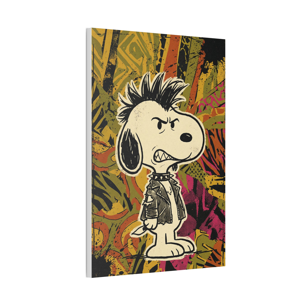 Punk Dog Canvas