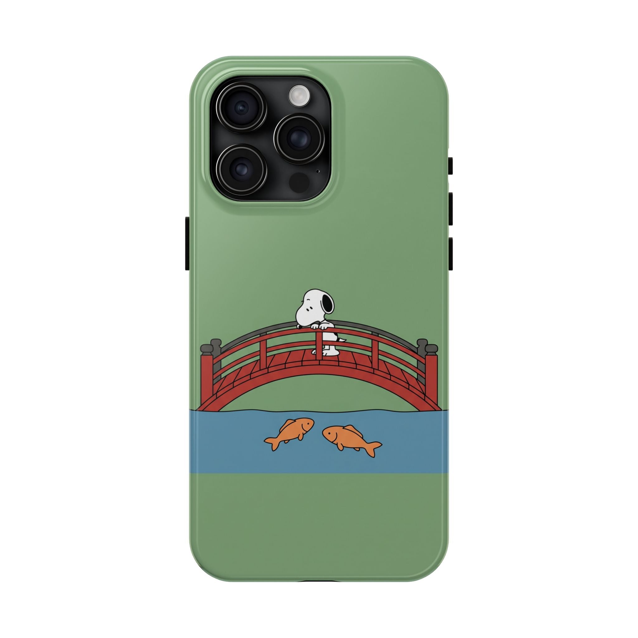 Koi Bridge Phone Case