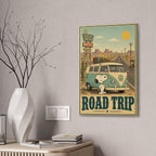 VW Camper Trip Canvas