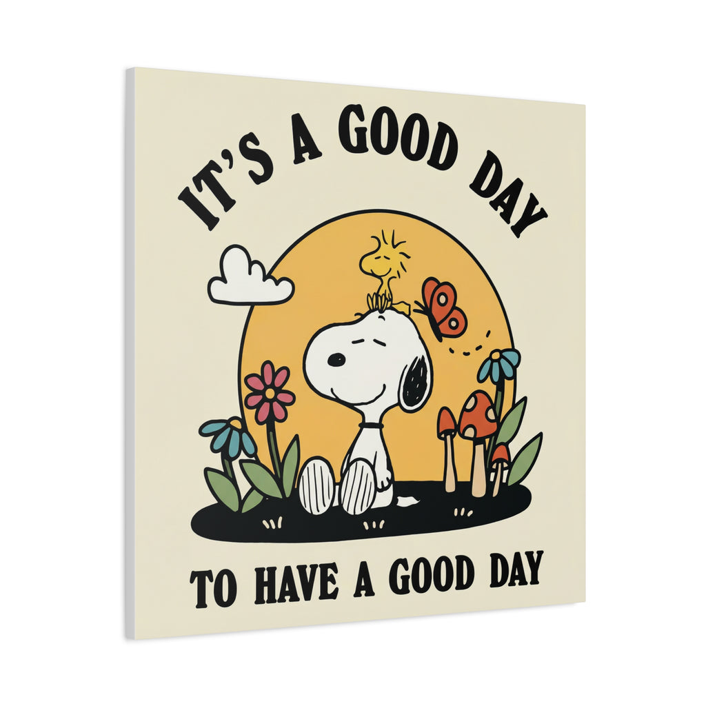 Snoopy Woodland Canvas
