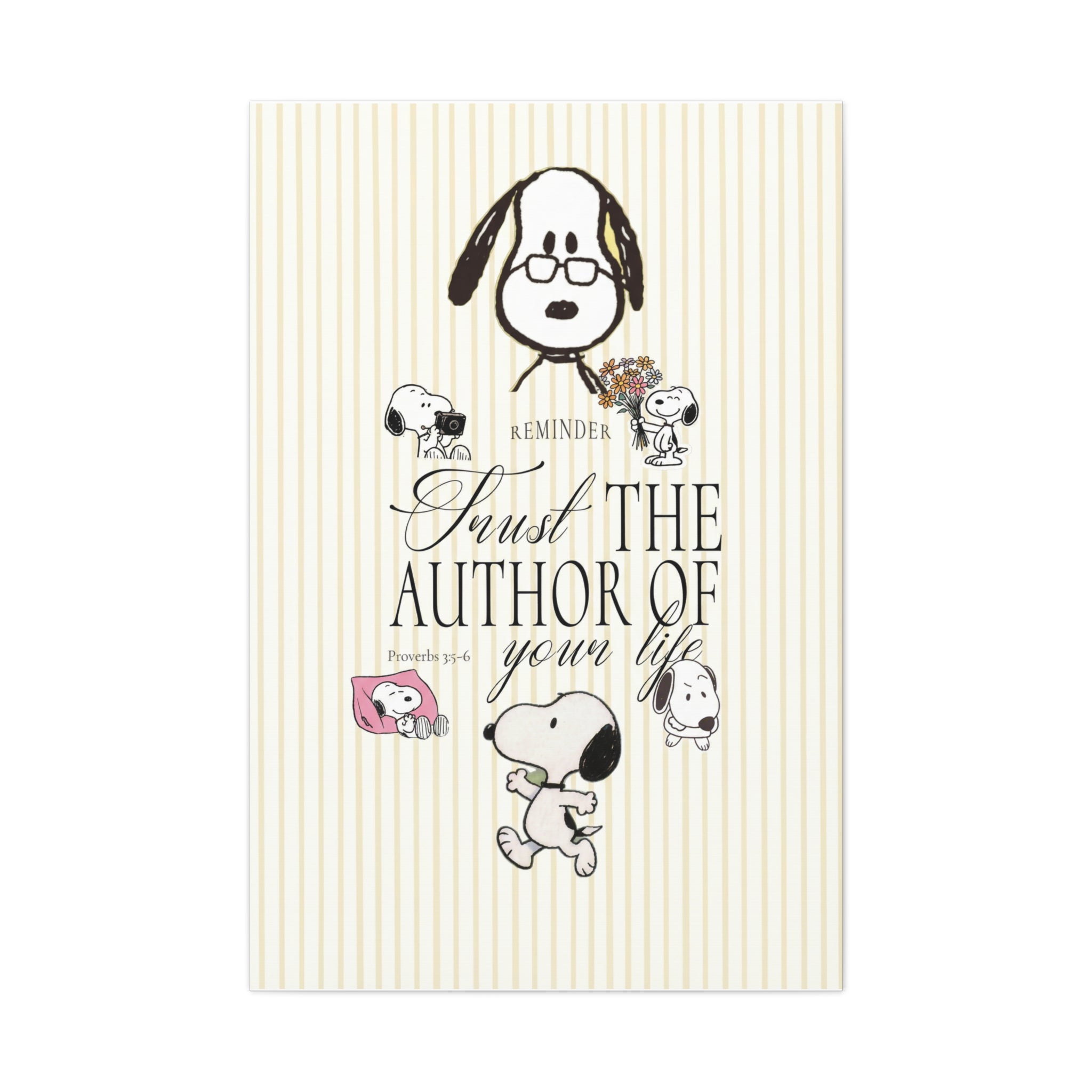 Author Of Your Life Canvas