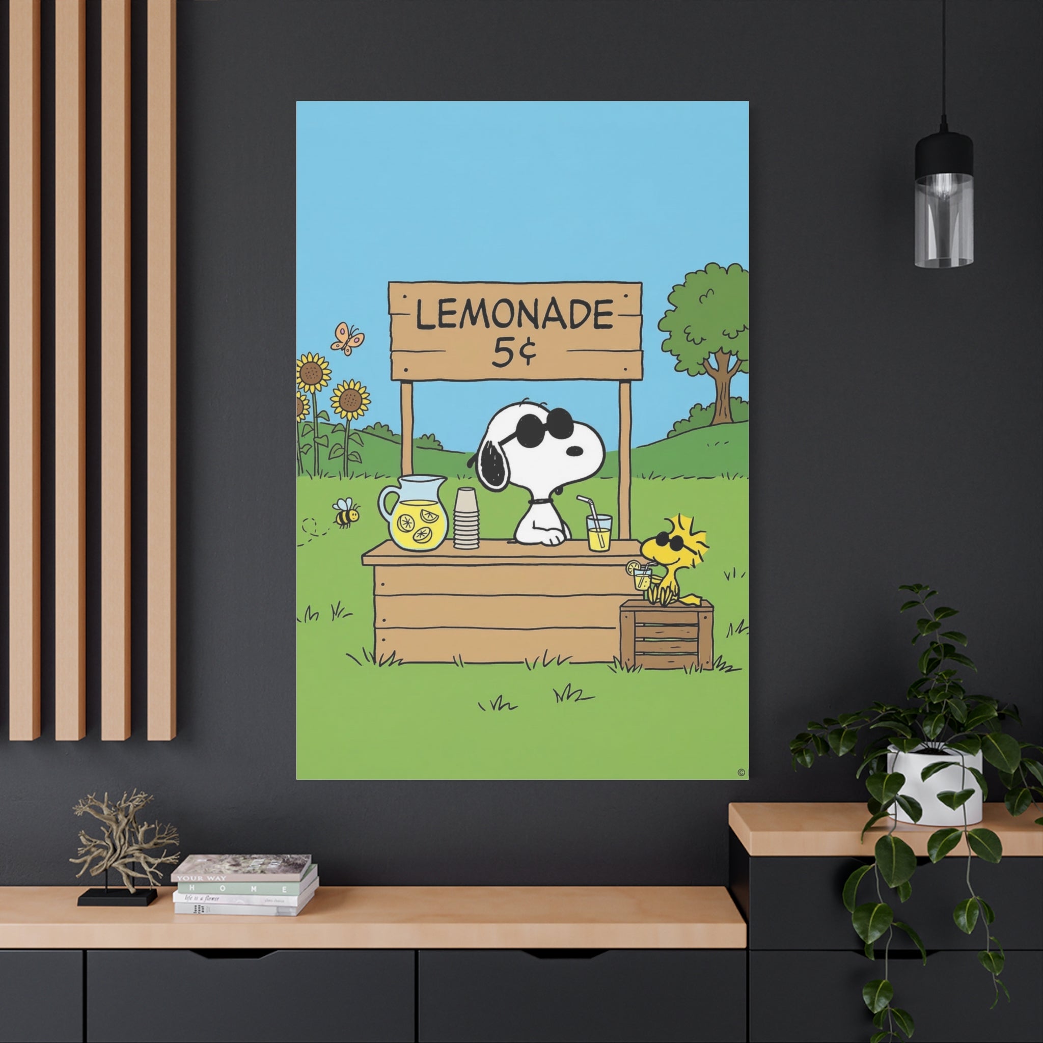 Lemonade Stand Canvas
