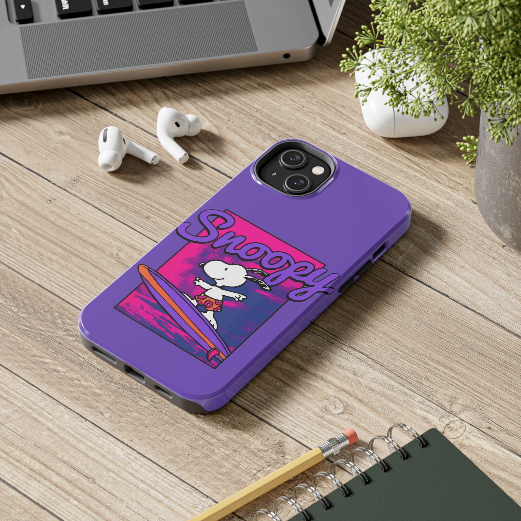Purple Surf Phone Case