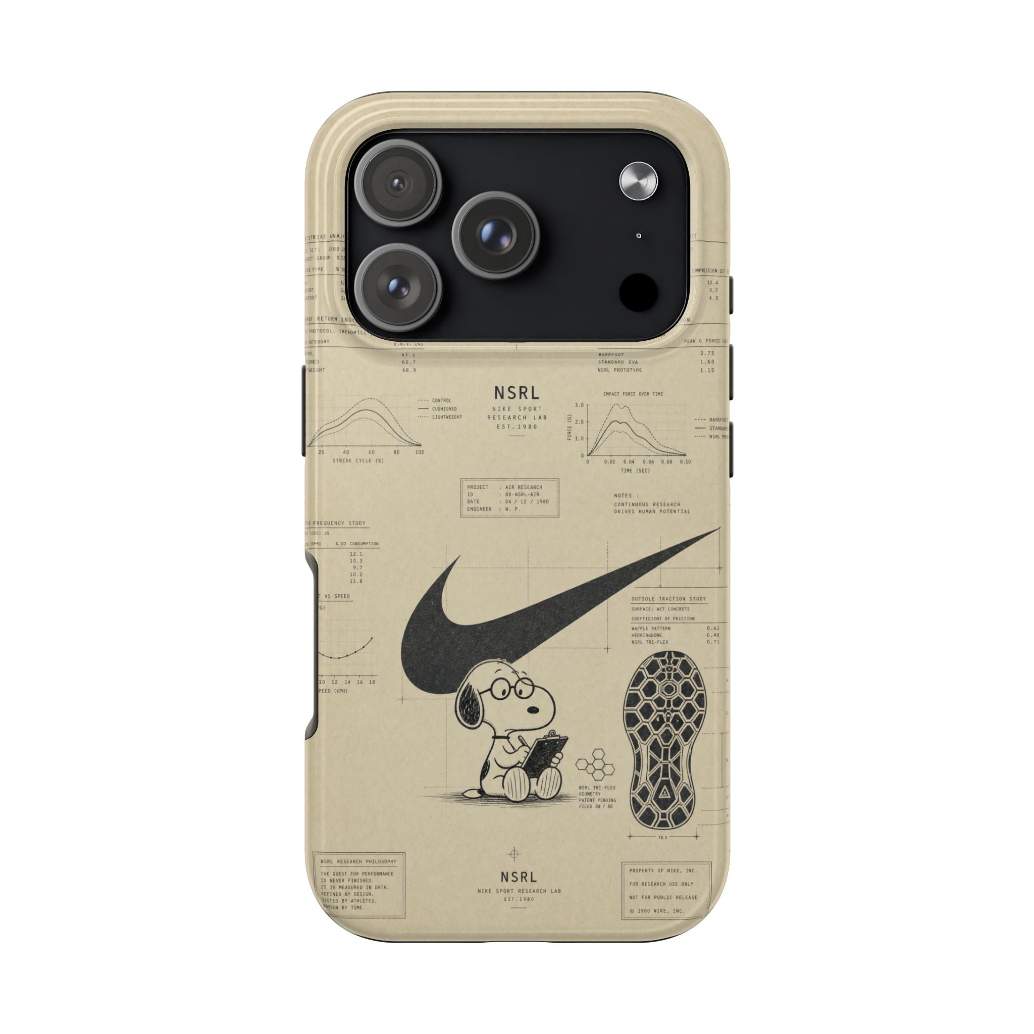 Graph Paper Phone Case