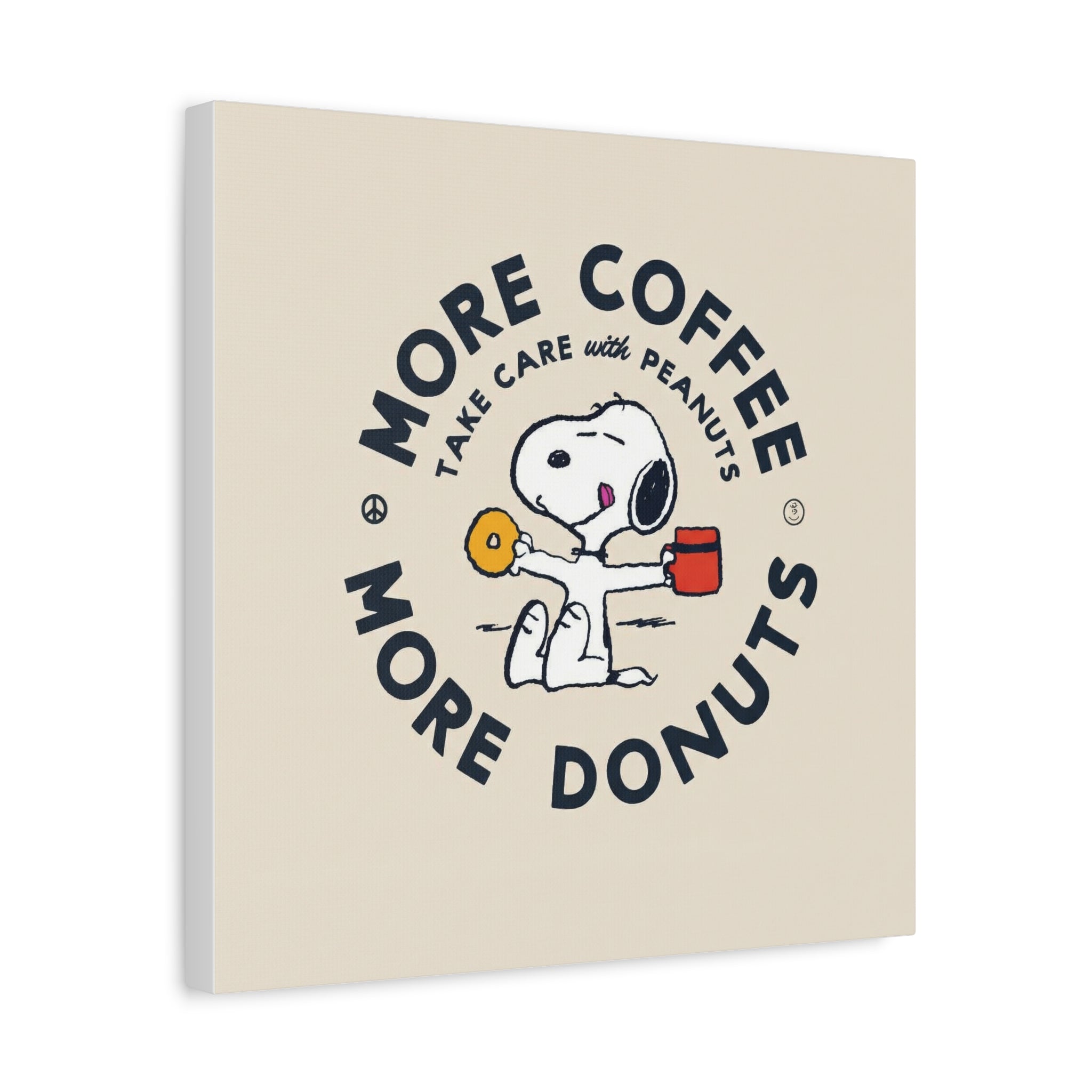 Coffee And Donuts Canvas