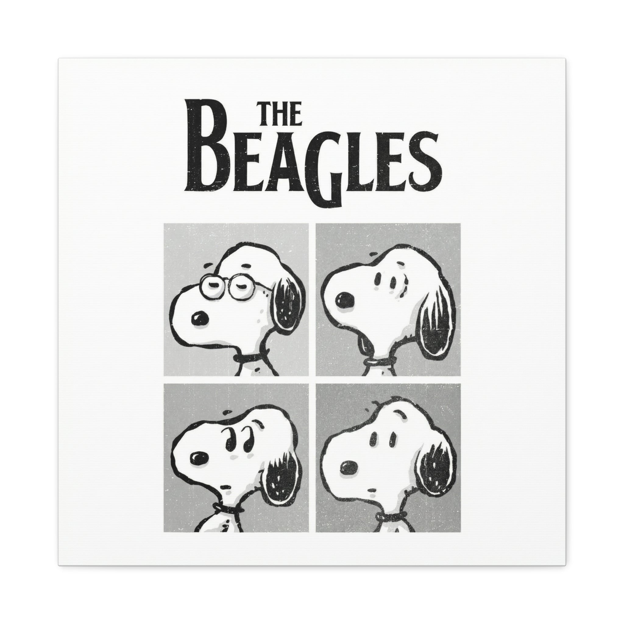 The Beagles Pop Canvas