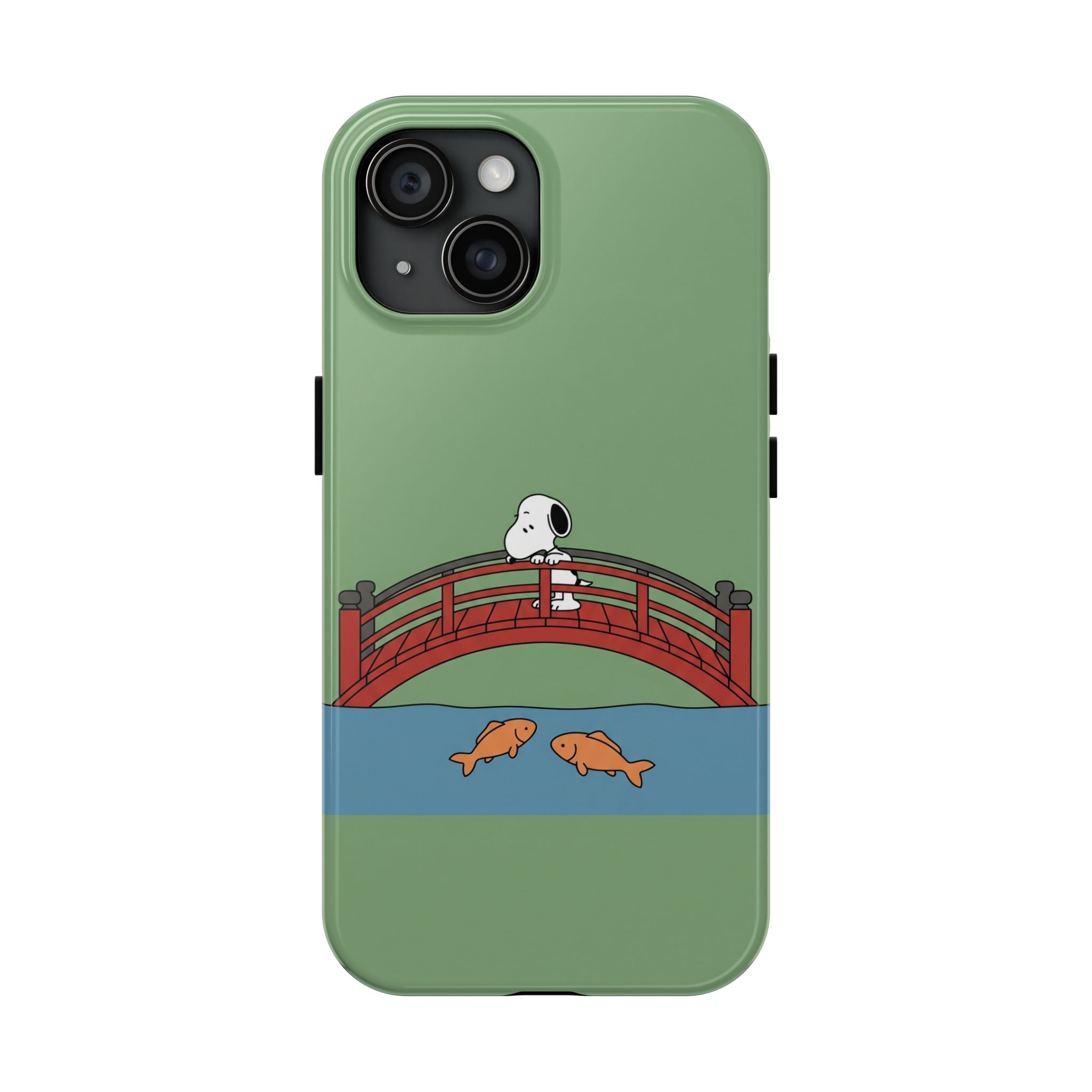 Koi Bridge Phone Case